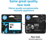 Original HP 910 Black Ink Cartridge, Works with HP OfficeJet 8010 802