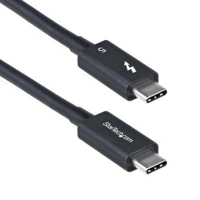 StarTech.com 1.5ft (50cm) Thunderbolt 5 Cable, 80Gbps/120Gbps, 240W PD