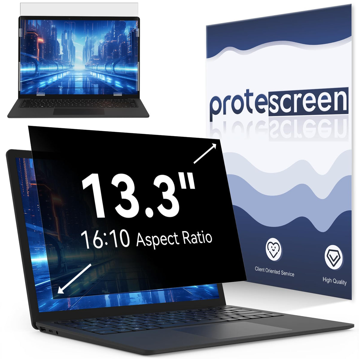 13.3in Laptop Privacy Screen