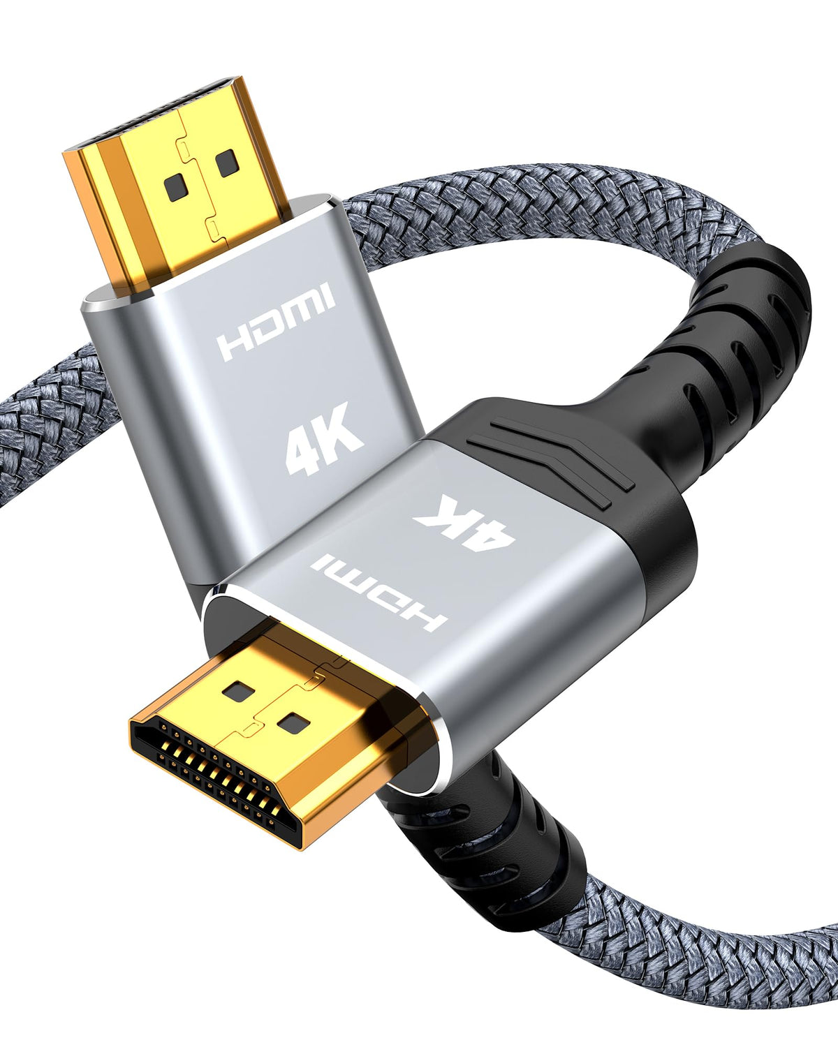 HDMI Cable 40ft, Long 4K HDMI 2.0 Cord Snowkids, Nylon Braided HDMI Wi