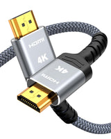 HDMI Cable 40ft, Long 4K HDMI 2.0 Cord Snowkids, Nylon Braided HDMI Wi