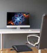 Mount-It! Ergonomic Footrest Adjustable Angle and Height Office Foot R