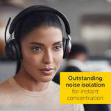 Micro-casque stéréo Jabra Evolve2 65 avec Link390a