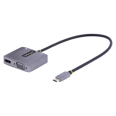 StarTech.com Adaptateur vidéo USB C, adaptateur multiport USB C vers HDMI VGA