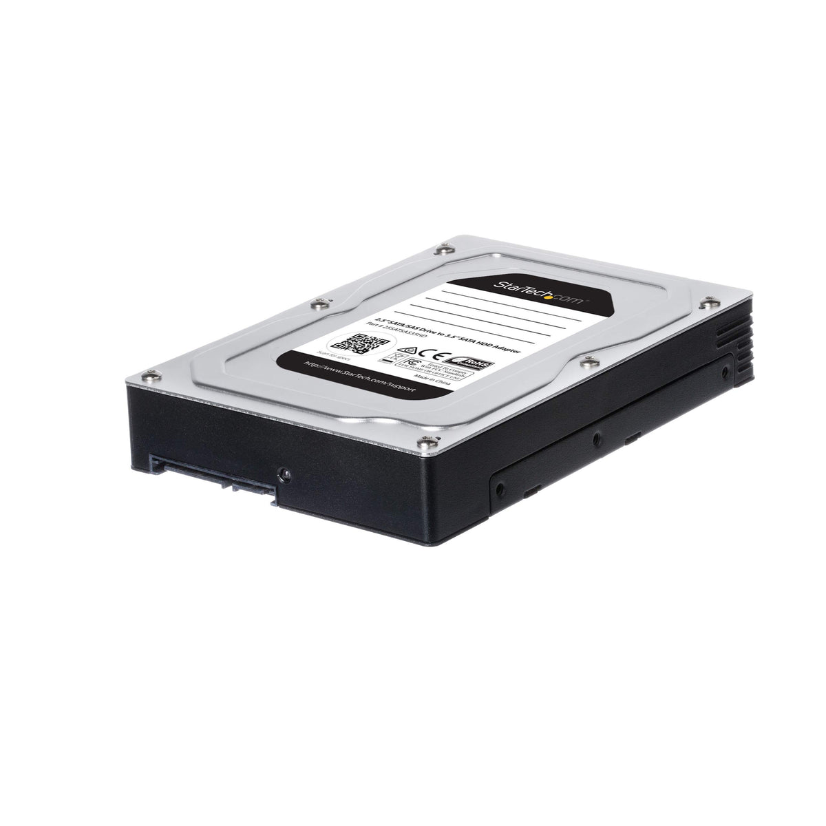 StarTech.com 2.5 to 3.5 Hard Drive Adapter - for SATA and SAS SSDs/HDD