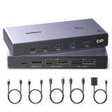 4PORT DISPLAYPORT KVM SWITCH 4K 60HZ TAA