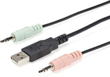 StarTech.com 2 Port DisplayPort KVM Switch - 4K 60Hz - Compact Dual Po