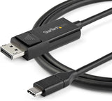 StarTech.com Câble USB C vers DisplayPort 1.2 de 1 m (3 pi), 4K 60 Hz, Bidirectionnel