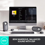 Logitech Z407 Bluetooth Computer Speakers with Subwoofer and Wireless