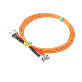 2M ST to ST Fiber Optic Patch Cable Multimode OM1 Duplex 62.5/125µm Op