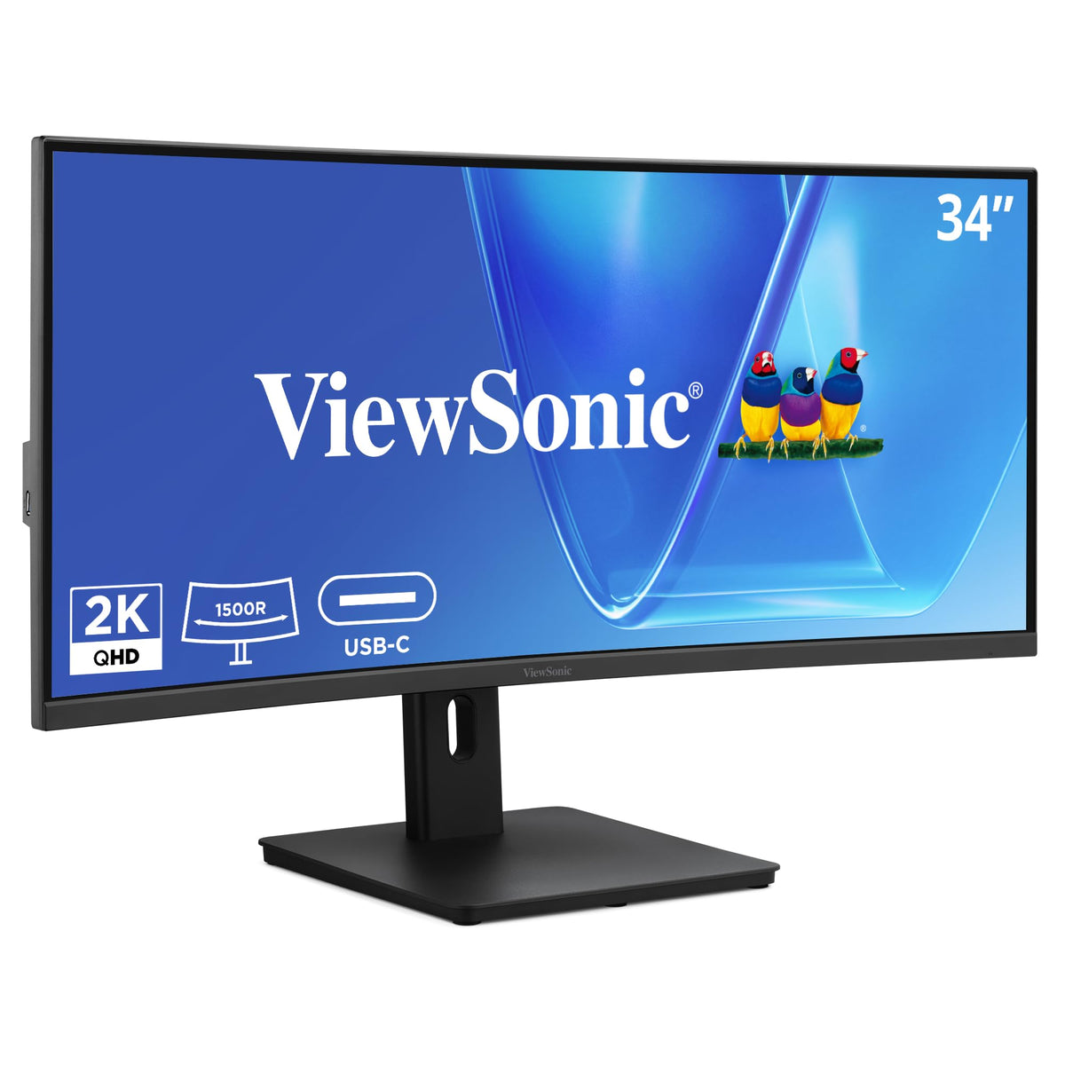 ViewSonic VG3409C écran 34 po 1440p ultrawide incurvé VA affichage avec