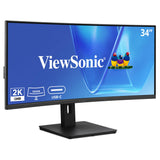 ViewSonic VG3409C écran 34 po 1440p ultrawide incurvé VA affichage avec