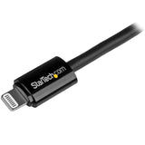StarTech.com Câble Lightning 8 broches mâle vers USB Mâle (3 m, noir)