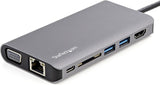 StarTech.com USB C Multiport Adapter - USB-C Mini Travel Dock w/ 4K HD