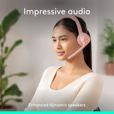 Logitech Zone 300 Wireless Bluetooth Headset with Noise-Canceling Micr