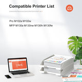 v4ink Cartouche de toner compatible Remplacement pour HP 17A CF217A avec Pr