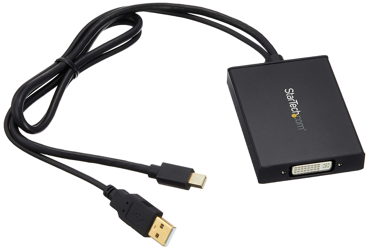StarTech.com Mini DisplayPort to Dual-Link DVI Adapter - USB Powered -