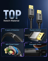 StarTech 20ft (6m) DisplayPort Cable, DP Cable with HDCP/DPCP, 2560x14