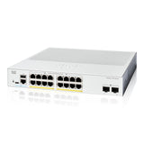 Cisco Catalyst 1200-16P-2G Commutateur intelligent, 16 ports GE, PoE, 2x1GE SFP, L