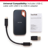 SANDISK 1TB Extreme Portable SSD (Old Model)- Up to 1050MB/s, USB-C, U
