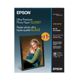Epson Ultra Premium Photo Paper Glossy (8.5x11 Inches, 25 Sheets) (S04