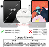 JETech Case for iPad Pro 12.9-Inch (6th/5th Generation, 2022/2021 Mode