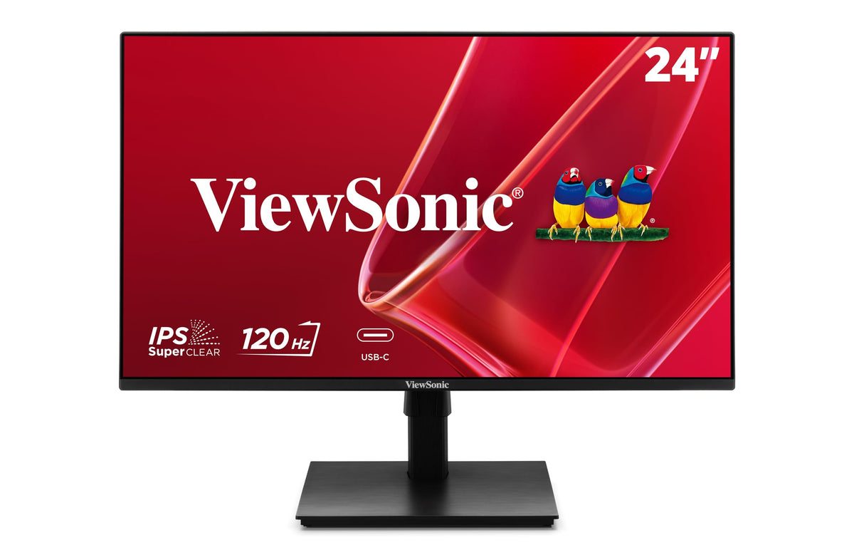 Viewsonic VA2448-MHU Moniteur Full HD 1080p IPS 24 pouces avec 120Hz, Var