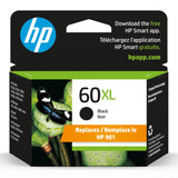 HP 60XL CC641WN#140 Ink Cartridge-Black XL Black