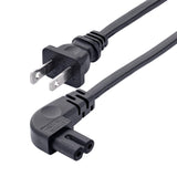 StarTech.com 10ft (3m) Laptop Power Cord, NEMA 1-15P to Right Angle C7