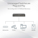 NETGEAR Commutateur Gigabit 5 ports PoE+ non géré (GS305PP)