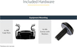 Startech CABSHELF1U 19IN Black 1U Universal Fixed Server Rack Cabinet Shelf