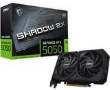 MSI Gaming RTX 5050 8G Shadow 2X OC Graphics Card (8GB GDDR6,128-bit,