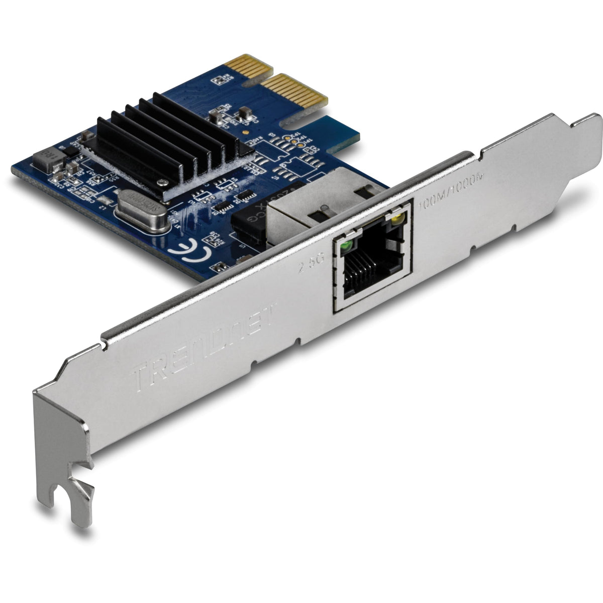 TRENDnet 2.5GBase-T PCIe Network Adapter, TEG-25GECTX, Converts a PCIe
