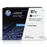 HP 87X (CF287XD) Cartouche de toner LaserJet noire authentique, haute capacité,