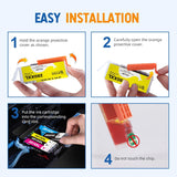 Skydo Compatible Ink Cartridge Replacement for Canon 280 281 XXL PGI C