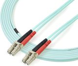 StarTech.com 2m (6ft) LC/UPC to LC/UPC OM3 Multimode Fiber Optic Cable