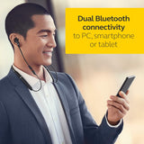 Jabra Evolve 65e Wireless Neckband Headset, Link 370, MS-Optimized – B