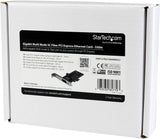 StarTech.com PCI Express (PCIe) Gigabit Ethernet Multimode SC Fiber Ne