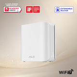 ASUS ZenWiFi BD4 Dual-Band WiFi 7 Mesh, 3600 Mbps, 2450 sq. ft. (1pk),