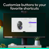 Souris Logitech Signature M650 L Gaucher Graphite Multi-dispositifs