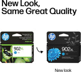 HP 902XL, Ink Cartridge, Cyan, Works with HP OfficeJet 6900 Series