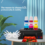 LCL GI-20 GI20 Ink Bottles Replacement for Canon 20 GI20 GI-20 Ink Ref