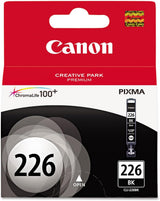 Canon CLI-226BK Original Ink Cartridge - Inkjet - Black - 1 Each