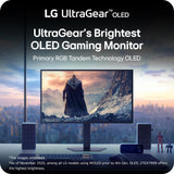 LG Ultragear 27-inch 4th Gen. OLED QHD Gaming Monitorㅣ27GX790B with Du