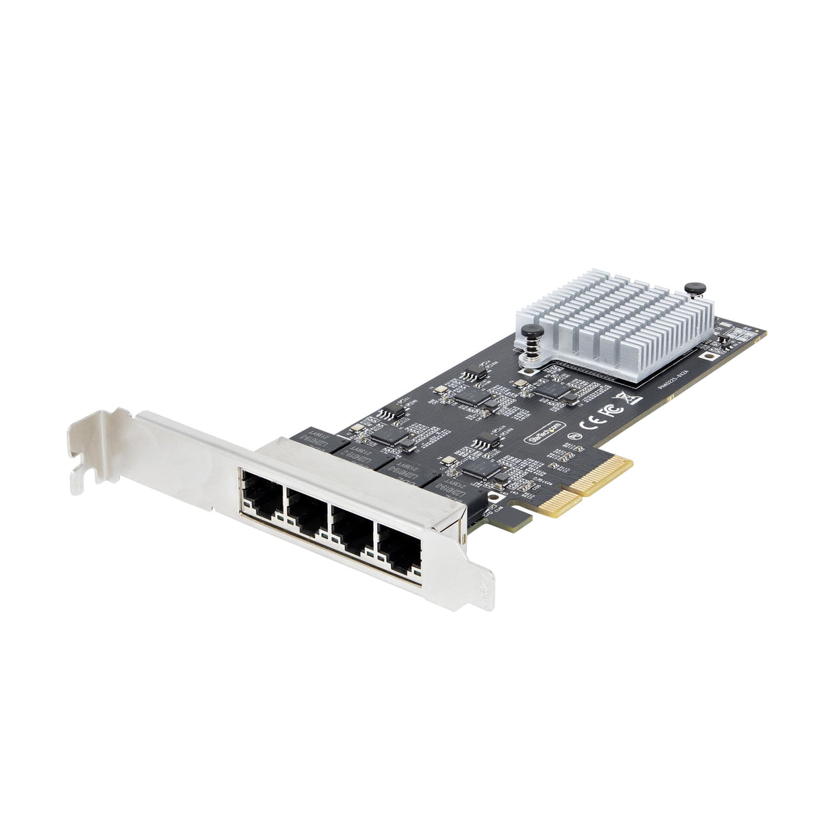 Carte réseau PCIe StarTech.com à 4 ports 2,5 Gb/s NBASE-T, Intel I225-V, Q