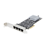 Carte réseau PCIe StarTech.com à 4 ports 2,5 Gb/s NBASE-T, Intel I225-V, Q