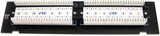 StarTech.com PANEL4512 1U 12-Port Rackmount Cat5e 110 Patch Panel, 45