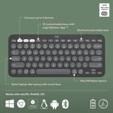Logitech Pebble Keys 2 K380s, Multi-Device Bluetooth Wireless Keyboard