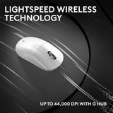 Souris Gaming Sans Fil Pro X Superlight 2c : Taille Mini Compacte 51g, Symé