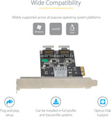 StarTech.com 8 Port SATA PCIe Card, PCI Express 6Gbps Expansion Adapte